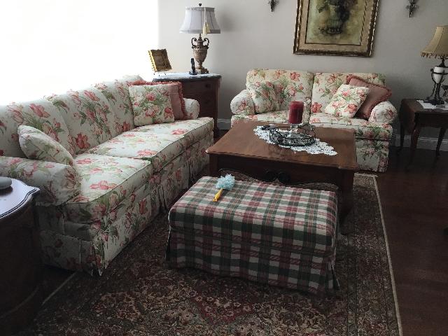 Ethan Allen Sofa & Loveseat