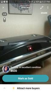 16 bulb tanning bed (fayette)