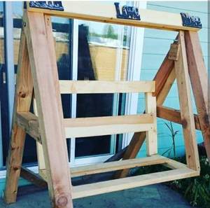 Wood furniture, custom orders of whatever you want or need (Winston)