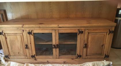 Nice Pine TV Stand and Cabinet 200 OBO