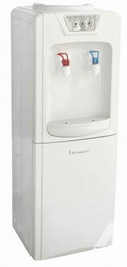 Cold/Hot Water Dispenser with storage cabinet