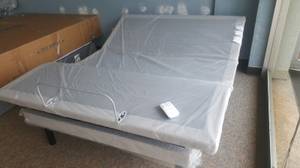 New Adjustable Bed Frame Queen $450 King $800 Take Home