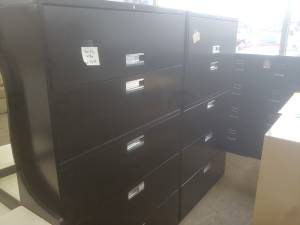 HON 42 inch 5-Drawer Lateral File (7 W Mill St. Liberty, MO)