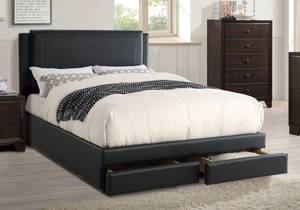 King Size Platform Bed-- (El Paso)