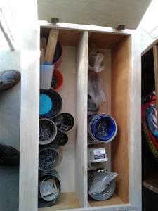 cabinet full of screws and nails pounds (Moses Lake)