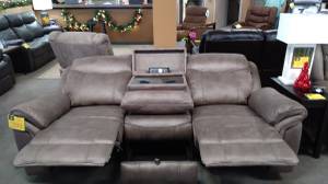 New Reclining Sofa $799!! Built in Usb and Power Ports!