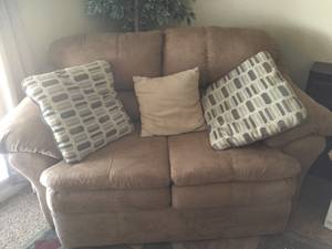 Couch, Love Seat , Just over 4 months old