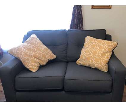 Like New Micah Loveseat by Andover Mills -