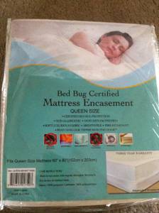 Bed Bug Proof Zippered Mattress Encasement -BRAND NEW (SAN GABRIEL)