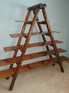 A Frame Shelf w/Logs (Boyers)