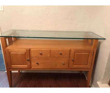 Dining Room Set (table chairs buffet wine cabinet) - $550 (Richardson)