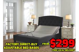 Lowest price ever-Brand New Adjustable Bed Bases 50% to 75% Off (50% to 75% OFF