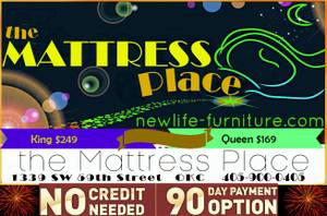 Queen Mattresses (NEW) $169 Orthopedic quilted the Mattress Place (1339 SW 59th