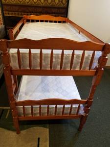 Quality Solid Wood Bunk Bed - Brand New In The Box! (2516 Lyndale Ave S