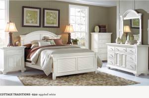 Cottage retreat solid wood bedroom set (Mooresville)
