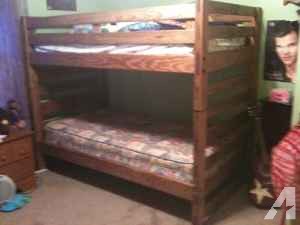 Solid Wood Bunk Beds (Barn Door) - $300 (Arnettsville)