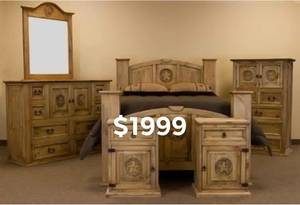 FREE DELIVERY Through Sunday ONLY - Rustic Bedroom Sets and Mattresses (2507 W.