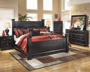 6pc. Queen Poster Bedroom set only $799 (RALEIGH)