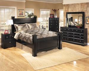 Ashley 5pc Shay Queen Bedroom Set (DULUTH)