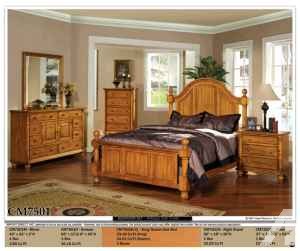 Birmingham Antique Oak Queen bedroom set - $1699 (North Augusta)