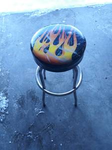 Flame bar stool (EGF)