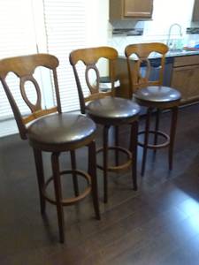 3bar stool chairs