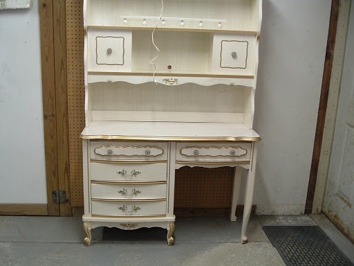 Vintage French Provincial Shabby Chic Desk/Bookcase ( Pick