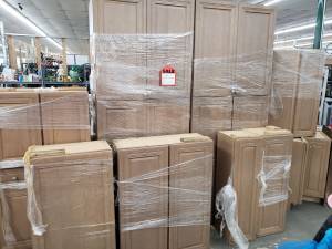 Assorted Kitchen Cabinets, incl 2 -8' floor to ceiling $40-375 (Elkton)