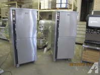 Used FWE Stainless Food Warming Cabinet with Casters Temo up to 220