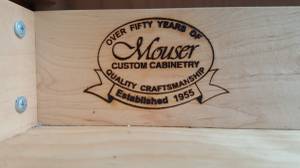 REDUCED!! New Mouser Custom Kitchen Cabinets (Sullivan County, Indiana)