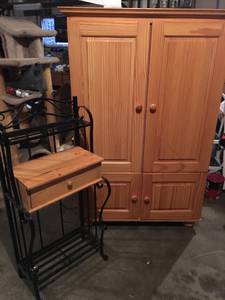 Armoire & Nightstand (Anchorage)