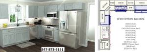 kitchen cabinets 10x10 kitchen (Addison)