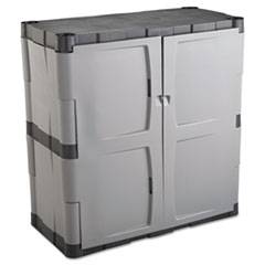 ($285 MSRP) Rubbermaid Double-Door Storage Cabinet - Base