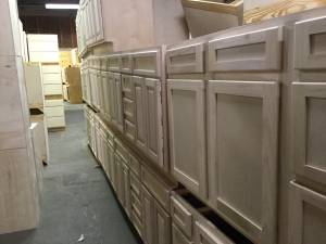 Poplar all wood picture frame cabinets ready to go see pictures (WINDOW UNITS