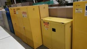 FLAMMABLE LIQUIDS STORAGE CABINET * * * * can deliver