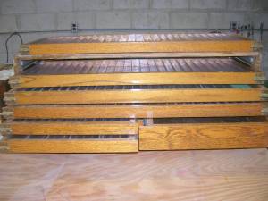 Storage Cabinet - Oak - Large 7-Drawer Divided (Brookfield, WI)