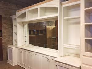 White Wall Cabinets (Bauer Brother's Salvage)
