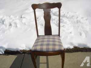 Oak T-Back Chairs - $200 (Corning, NY)