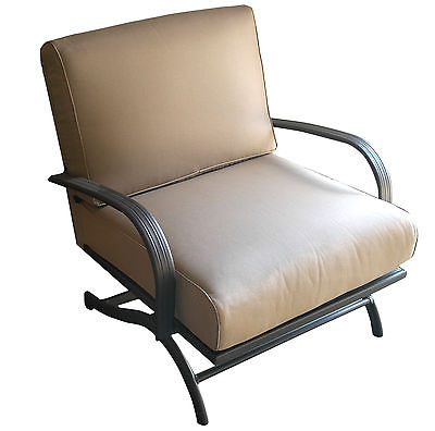 The Outdoor GreatRoom Company Chat Rocking Chair with