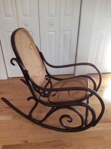 Italian Made Bentwood Rocking Chair