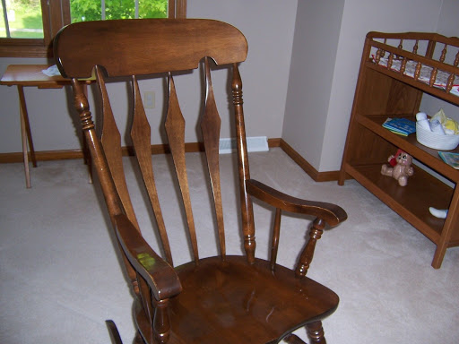 Furniture -High Backed Rocking Chair