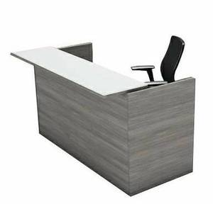 NEW AMBER RECEPTION OFFICE DESK SHELL - 6 COLOR OPTIONS (Aurora)