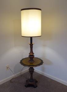 Floor Lamp with Table (Royal Oak)