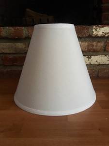 Cone Lamp Shade (White) (Hawthorne)
