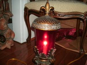 Accent Lamp, Red night light (Kennesaw/Acworth)