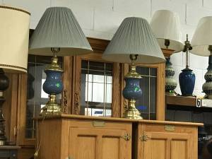 Nice pair or table lamps (Swanton)
