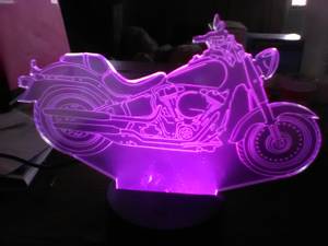3d Motorcycle Lamp (New Phila)