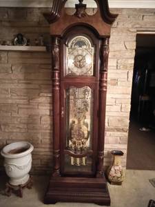Howard Miller grandfather clock (Indianapolis)