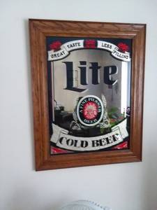 Beer Sign/Mirror (Manchester, NH)