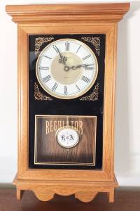 Quartz Regulator Wall Clock (Severna Park)